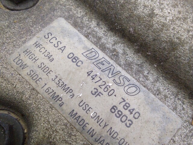 Компрессор кондиционера TOYOTA Platz 2NZ-FE