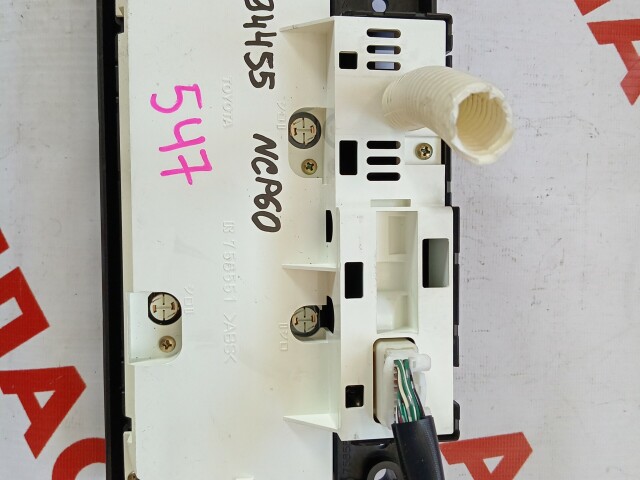 Блок управления печкой и кондиционером TOYOTA Ist 