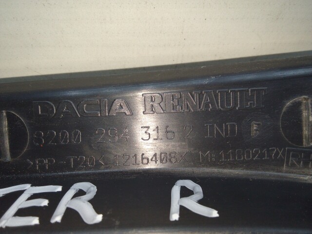 Жабо RENAULT Duster 