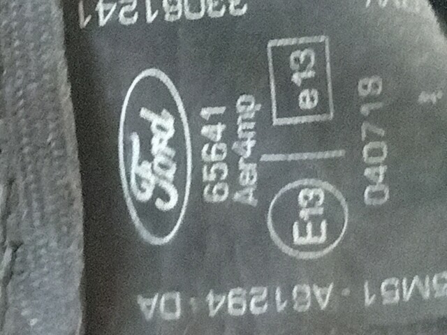 Ремень безопасности FORD Focus II 