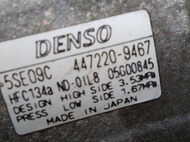 Компрессор кондиционера TOYOTA Ist 1NZ-FE