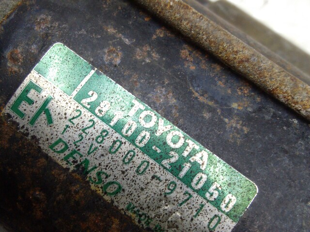 Стартер TOYOTA Corolla 1NZ-FE