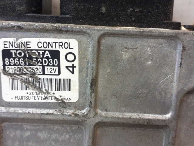 Компьютер TOYOTA Ractis 1NZ-FE