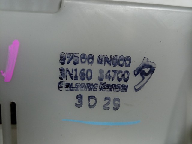 Блок управления печкой и кондиционером NISSAN Bluebird Sylphy 