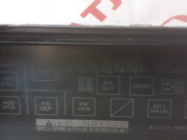 Блок предохранителей TOYOTA - 2AZ-FE