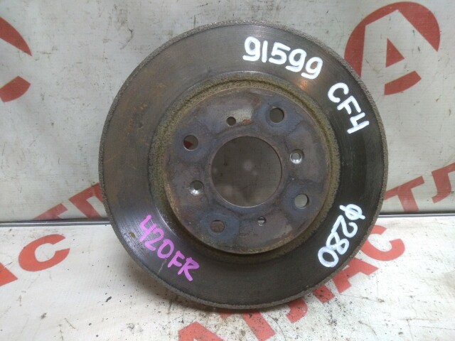 Диск тормозной HONDA Accord 