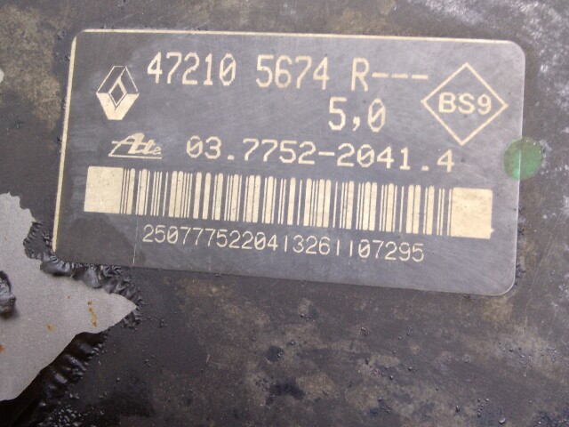 Вакуум RENAULT Sandero Stepway 