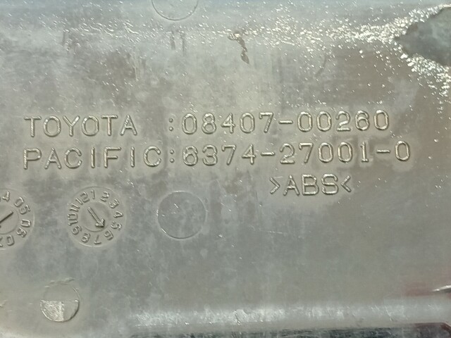 Рамка номера TOYOTA - 