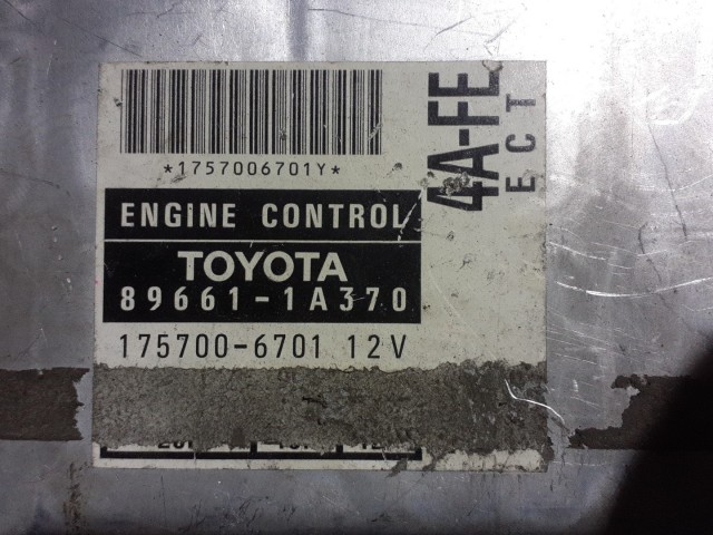 Компьютер TOYOTA Corolla 4A-FE