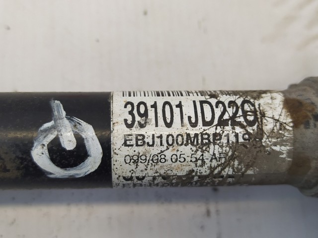 Привод короткий NISSAN Qashqai MR20-DE