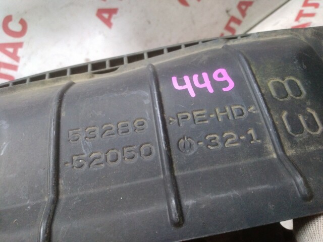 Защита бампера TOYOTA Vitz 