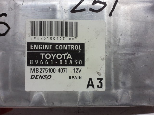 Компьютер TOYOTA Avensis 2AZ-FSE