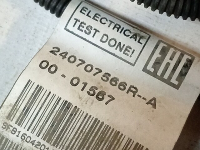 Провода к туманке RENAULT Duster 