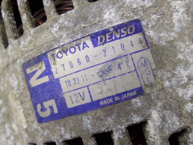 Генератор TOYOTA Probox 2NZ-FE