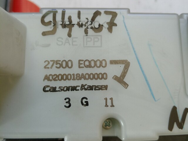 Блок управления печкой и кондиционером NISSAN X-Trail 