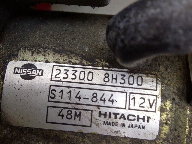 Стартер NISSAN X-Trail QR20-DE