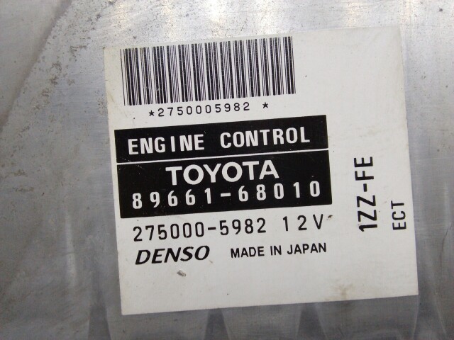 Компьютер TOYOTA Wish 1ZZ-FE