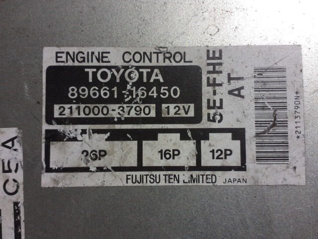 Компьютер TOYOTA Cynos 5E-FE