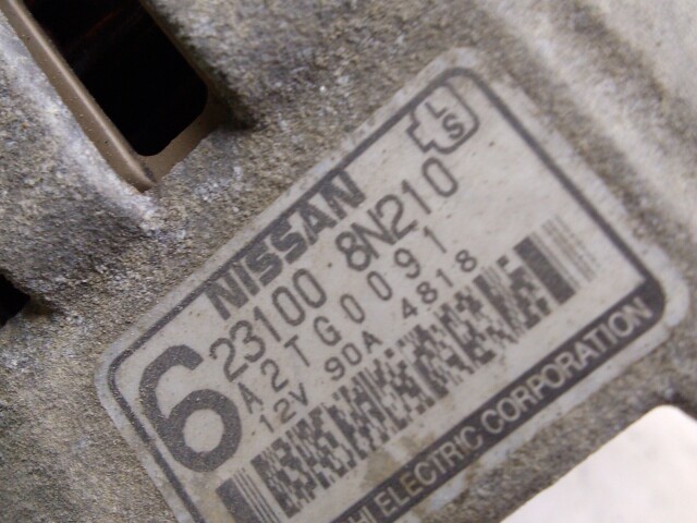 Генератор NISSAN Sunny QG15-DE