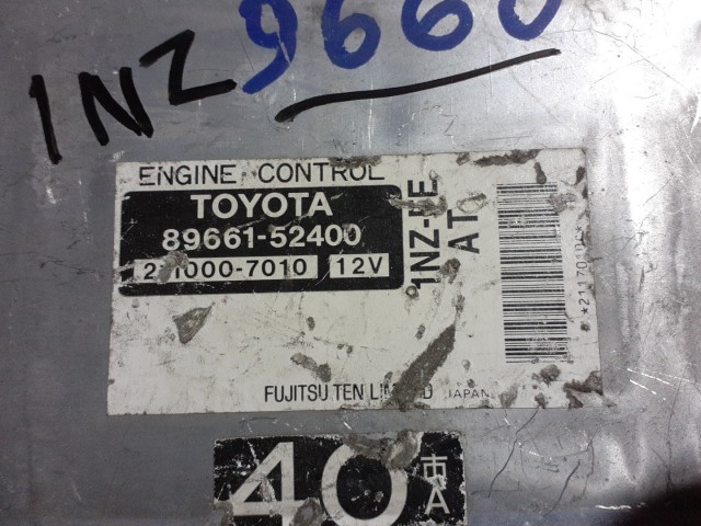 Компьютер TOYOTA FunCargo 1NZ-FE