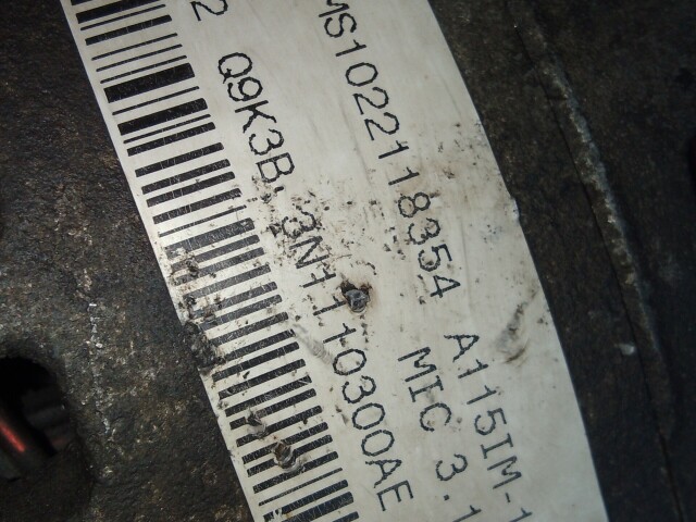 Генератор FORD Focus II ASDB