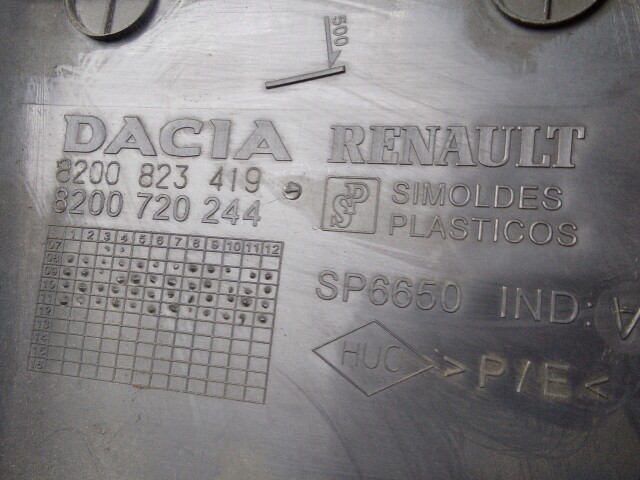 Обшивка стойки кузова RENAULT Sandero Stepway 