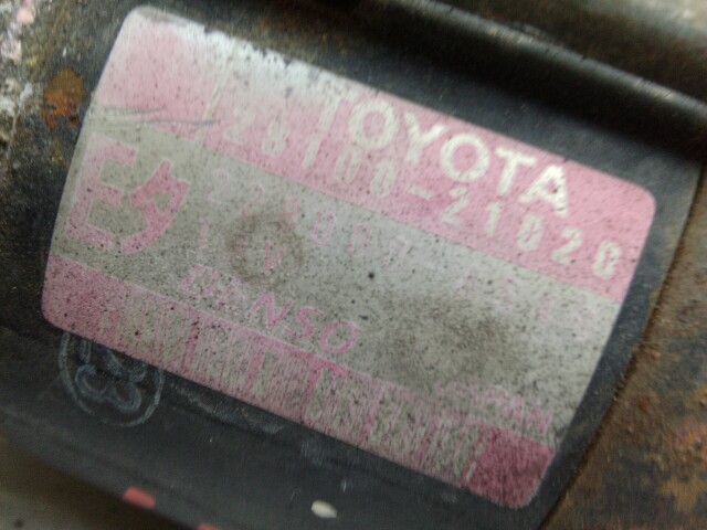 Стартер TOYOTA Platz 1NZ-FE