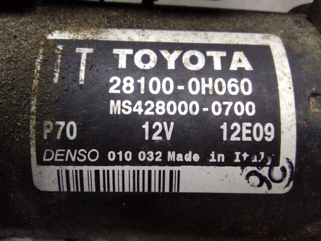 Стартер TOYOTA Avensis 1AZ-FSE