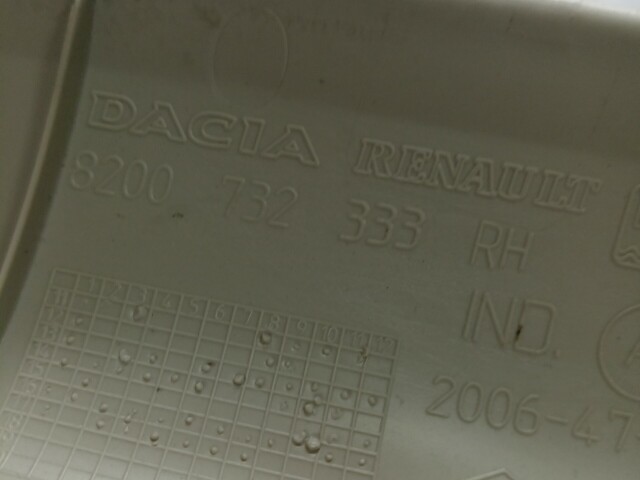 Обшивка стойки кузова RENAULT Duster 