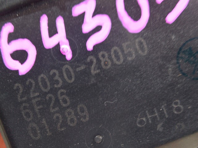 Дроссельная заслонка TOYOTA Avensis 1AZ-FSE