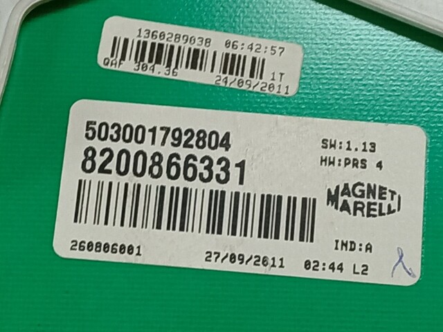 Щиток приборов RENAULT Sandero Stepway K4M697