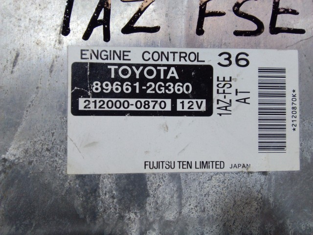 Компьютер TOYOTA Avensis 1AZ-FSE