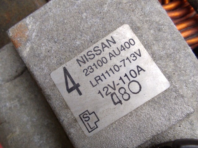 Генератор NISSAN X-Trail QR20-DE