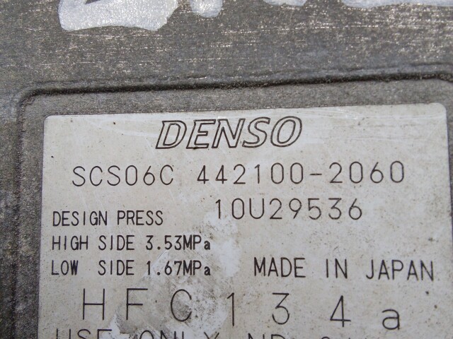 Компрессор кондиционера TOYOTA FunCargo 2NZ-FE