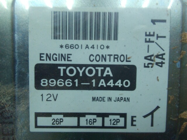 Компьютер TOYOTA Sprinter 5A-FE