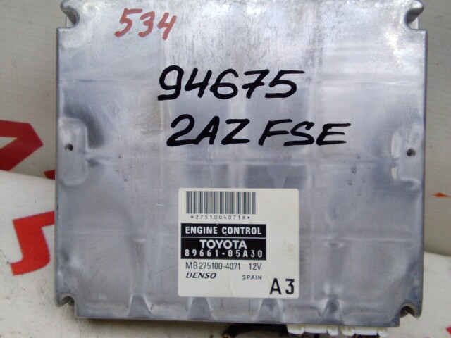 Компьютер TOYOTA Avensis 2AZ-FSE