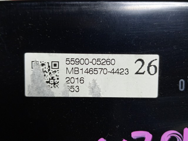 Блок управления печкой и кондиционером TOYOTA Avensis 