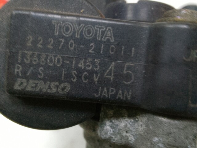 Дроссельная заслонка TOYOTA Corolla Runx 1NZ-FE